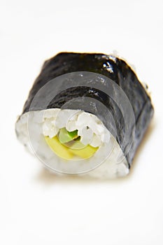 Avocado sushi roll