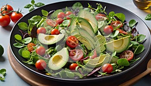 Avocado Tomato Salad Bowl