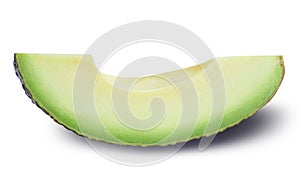 Avocado on white background