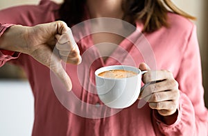 Avoid Coffee Bacause Of Heartburn. Stop Drinking