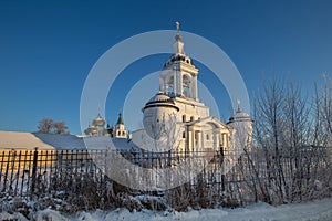 Avraamiyev Epiphany Monastery in Rostov town, Russia