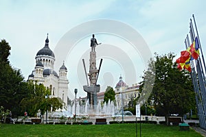 Avram Iancu at Cluj Napoca Square