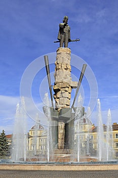 Avram Iancu Statue- Cluj Napoca,Romania photo