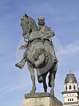 Avram Iancu statue, Targu Mures, Romania