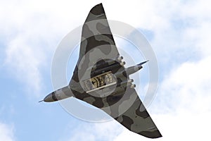 Avro Vulcan bomber in flight