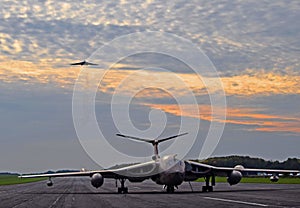 Avro Vulcan and HP Victor