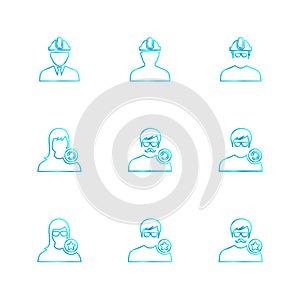 avtar , user , profile , avatar , eps icons set vector photo