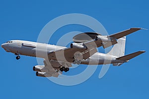 E-3 Sentry AWACs on Final