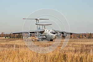 AWACS radar airplane