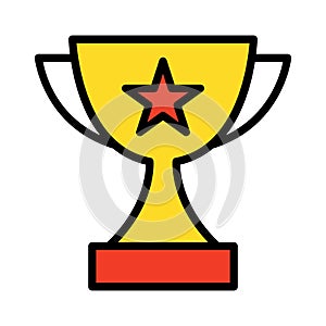 Award, best Isolated Vector Icon that can be easily modified or edited
