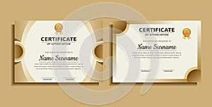 award certificate design template