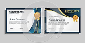 award certificate design template
