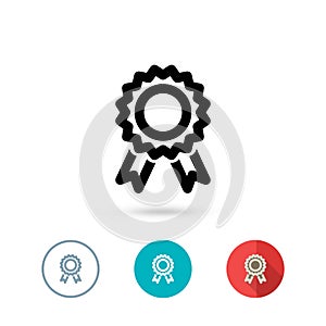 Award icon collection. Product quality ymbol for your website design. Vector illustration