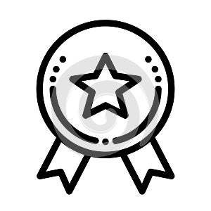 Award medal icon. Abstract sign and symbol for template design. Vector