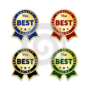 Award ribbon the best