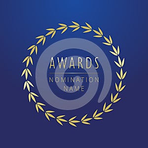 Award sign