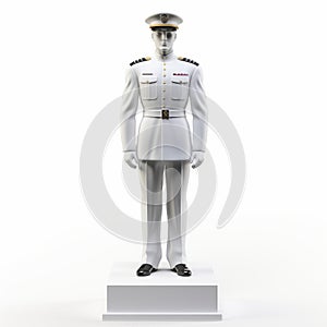 Award-winning 3d Tom Military Rank Mannequin Figure In Uniform photo