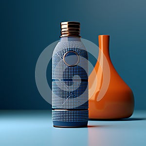 Award-winning Minimalism Camera Shape Bottle Design With Symmetry
