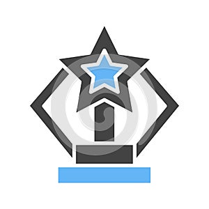 Awards icon vector image.