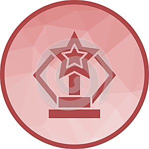 Awards icon vector image.