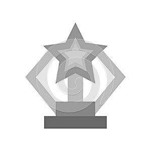 Awards icon vector image.