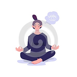 Awareness flat style illustration vector design