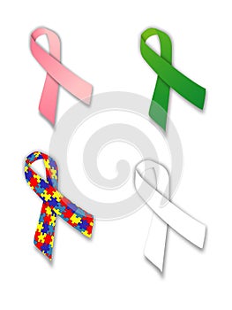 Awareness Ribbons.