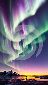 Awe-Inspiring Aurora Borealis Dancing Across Arctic Sky