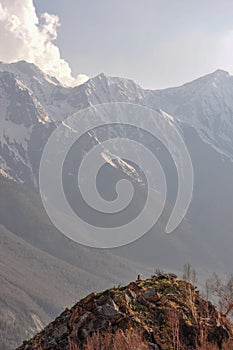 Awe Inspiring Grandeur, Meditation, Sangla Valley, India