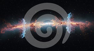 Cosmic Jets Erupt from a Central Stellar Core