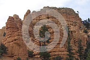 Awe-inspiring rock formations in Bryce Canyon National Park