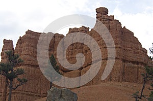 Awe-inspiring rock formations in Bryce Canyon National Park