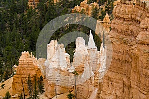 Awe-inspiring rock formations in Bryce Canyon National Park