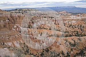 Awe-inspiring rock formations in Bryce Canyon National Park