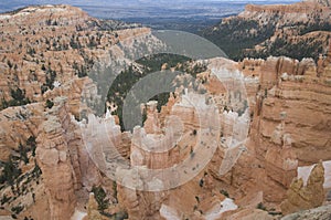 Awe-inspiring rock formations in Bryce Canyon National Park