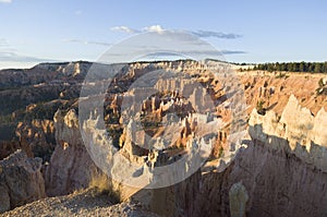 Awe-inspiring rock formations in Bryce Canyon National Park