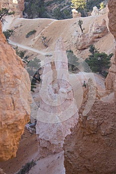 Awe-inspiring rock formations in Bryce Canyon National Park