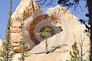 Awe-inspiring rock formations in Bryce Canyon National Park