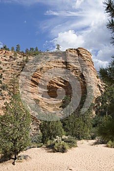 Awe-inspiring rock formations in Bryce Canyon National Park