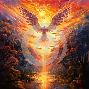 Awe-Inspiring Wallpaper Featuring Seraphic Sunrise