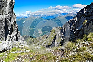 Italiano alta montagna fuga 