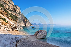 Cala Goloritze beach, Sardinia, Italy