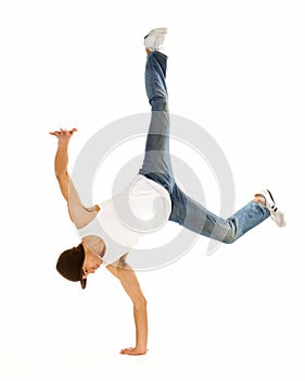 Awesome breakdancing moves photo