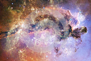 Awesome of deep space. Billions of galaxies in the universe