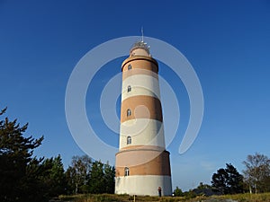 A awesome dream sight and an old light house in archipelago by the gulf of Finland