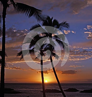 Awesome Hawaiian Sunset at Koolina Resort photo