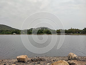 Awesome Hong Kong Disneyland inspiration lake view fog Out door