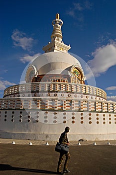 Awesome Shanti Stupa photo