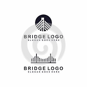 Creative of Two bridge logo photo