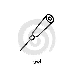 awl icon from Sew collection.